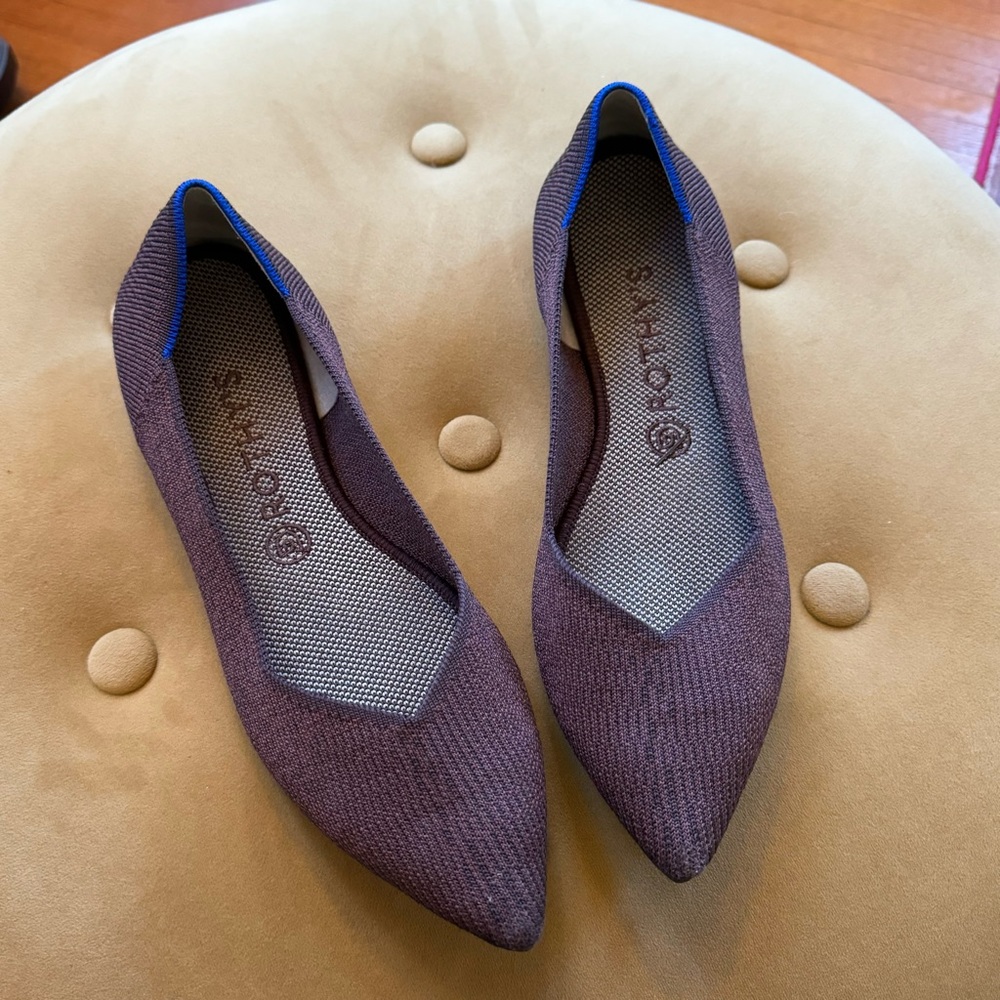 Rothy’s Point flats size 10